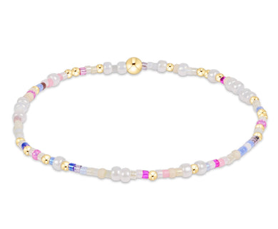 EGIRL HOPE UNWRITTEN BRACELET WITH SPRINKLES ON TOP