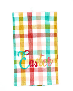 4 COLOR EASTER TOWEL