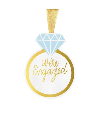 WERE ENGAGED ORNAMENT