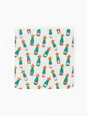 CHAMPAGNE BOTTLES COCKTAIL NAPKINS