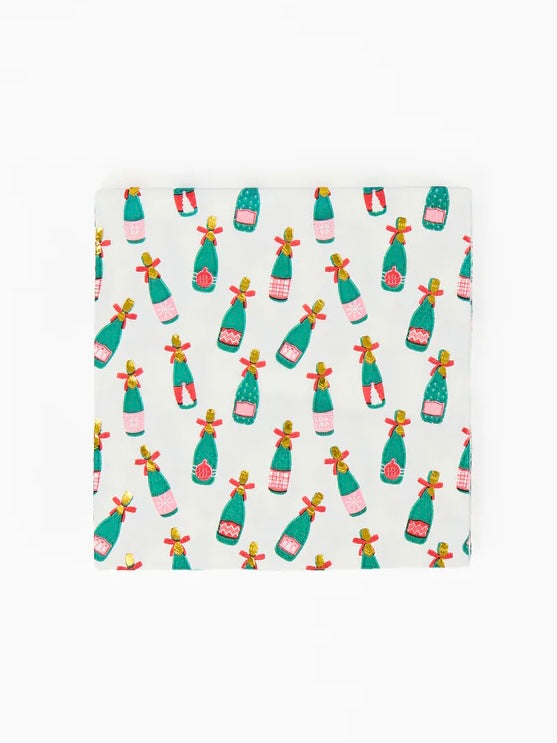 CHAMPAGNE BOTTLES COCKTAIL NAPKINS
