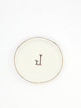 GOLD INITIAL DISH