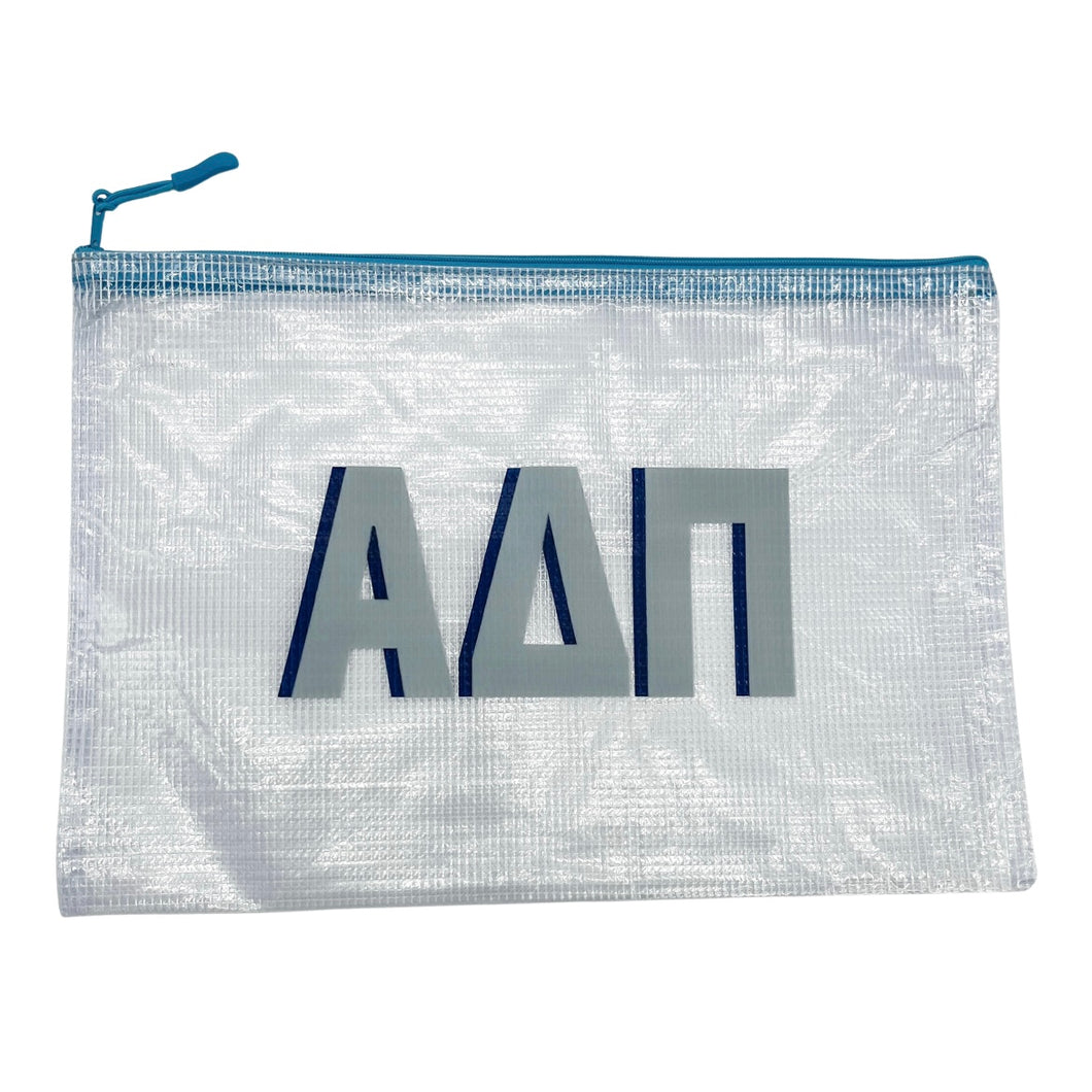 ALPHA DELTA PI ZIPPER POUCH