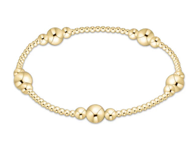PURPOSE GOLD 6MM BEAD BRACELET