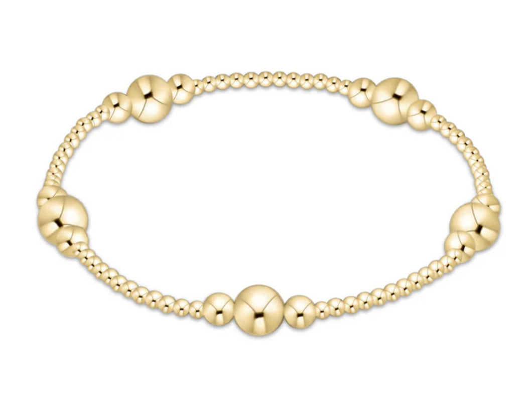 PURPOSE GOLD 6MM BEAD BRACELET