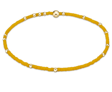GAMEDAY HOPE UNWRITTEN BRACELET GOLDEN YELLOW