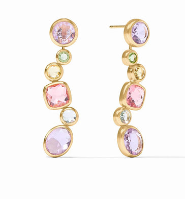 KALEIDOSCOPE EARRING JACKET MULTI STONE