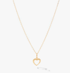 FROM THE HEART PENDANT GOLD