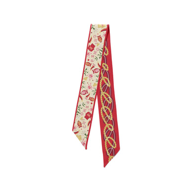 CHI OMEGA SKINNY SCARF