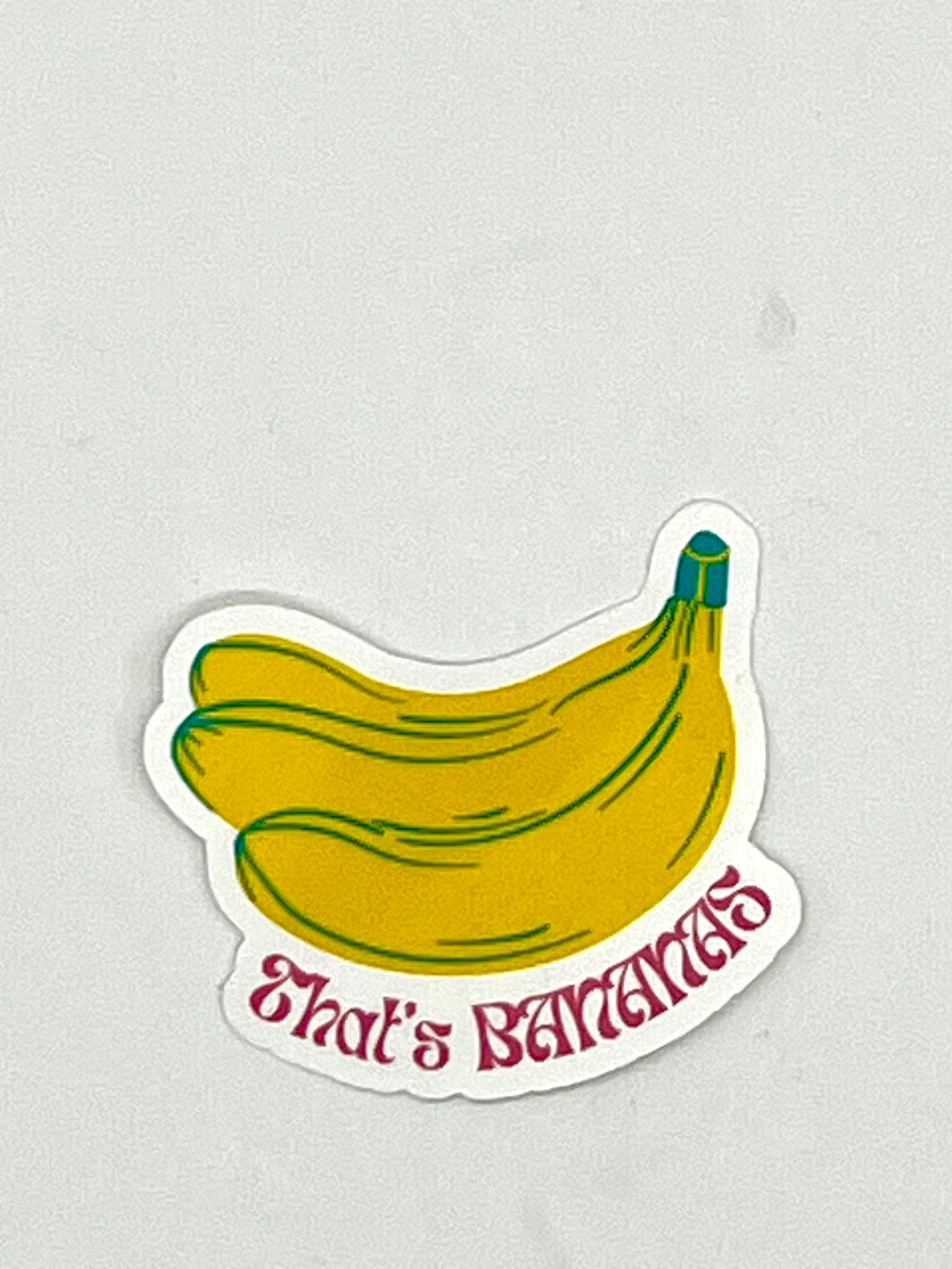 BANANAS STICKER