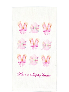 PINK EGGS EARS TOWEL