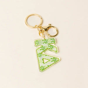 KAPPA DELTA FANCY BOW KEYCHAIN