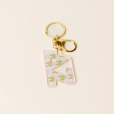 DELTA ZETA FANCY BOW KEYCHAIN