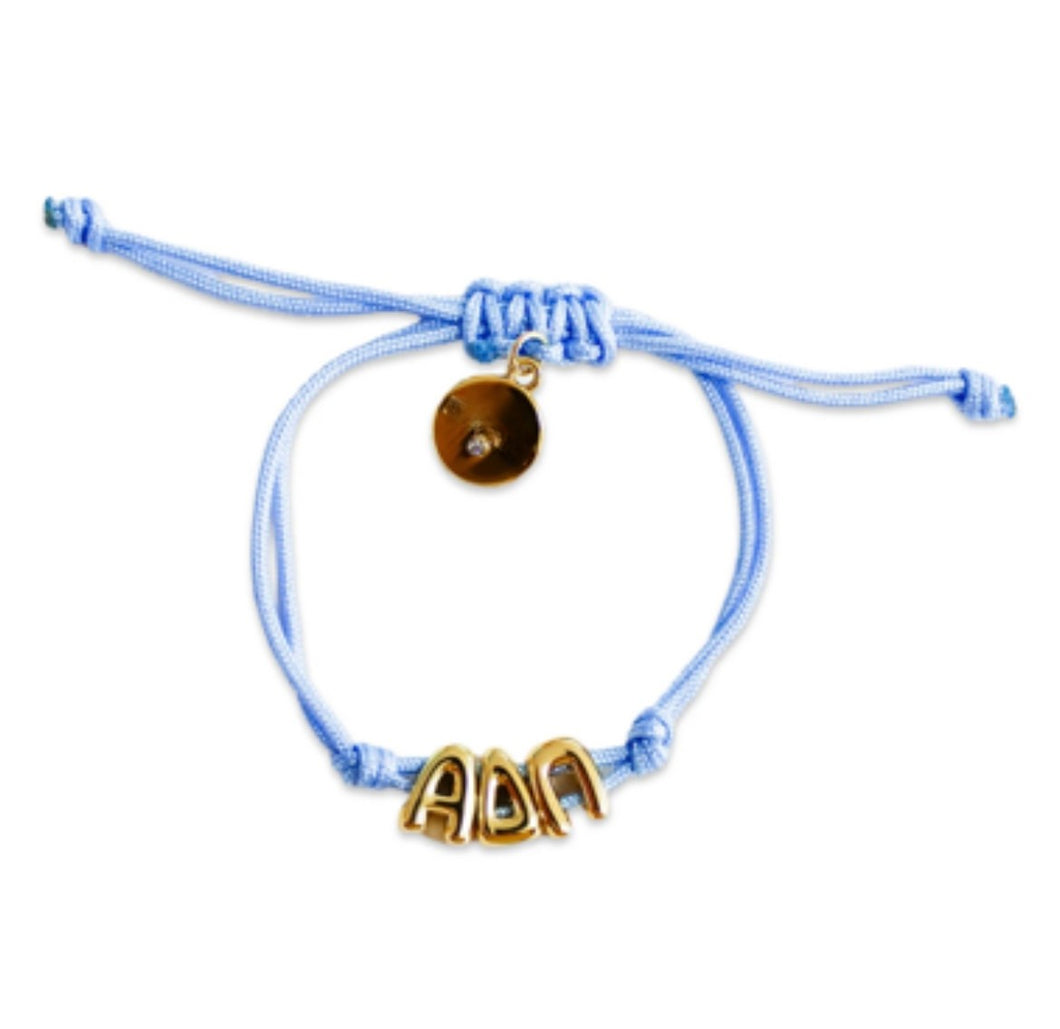 ALPHA DELTA PI CORD BRACELET