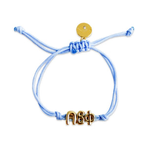 PI BETA PHI CORD BRACELET