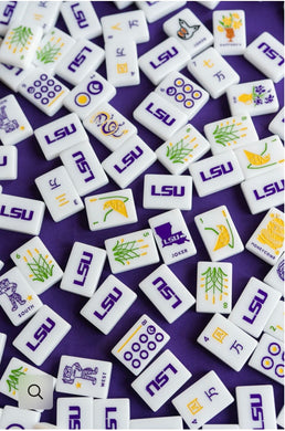 LSU MAHJONG TILE SET