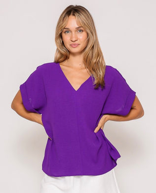 FLOW TOP PURPLE