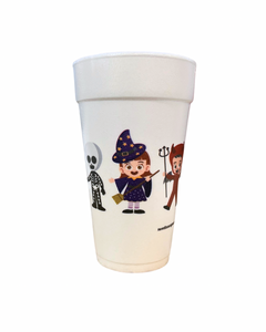 COSTUME STYROFOAM CUPS