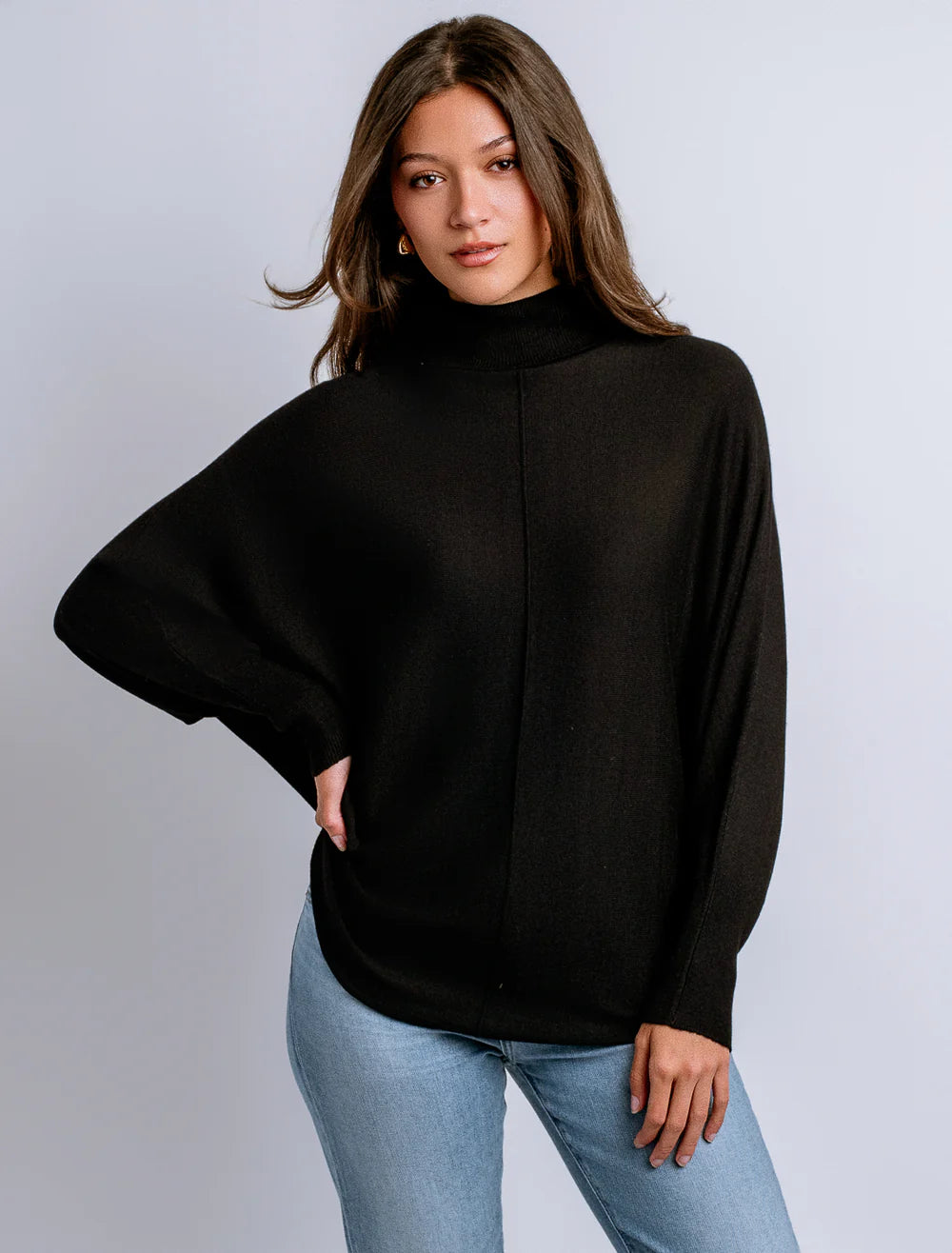 RYU LIN TURLENECK BLACK