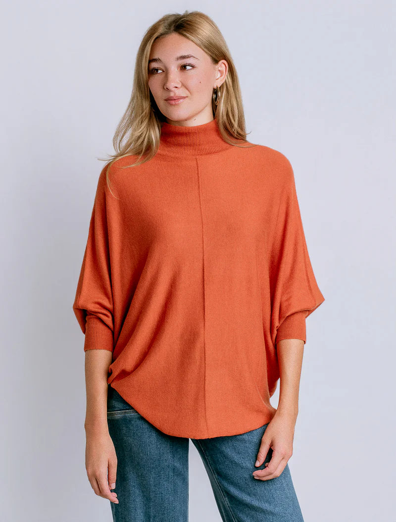 RYU LIN TURLENECK RUST