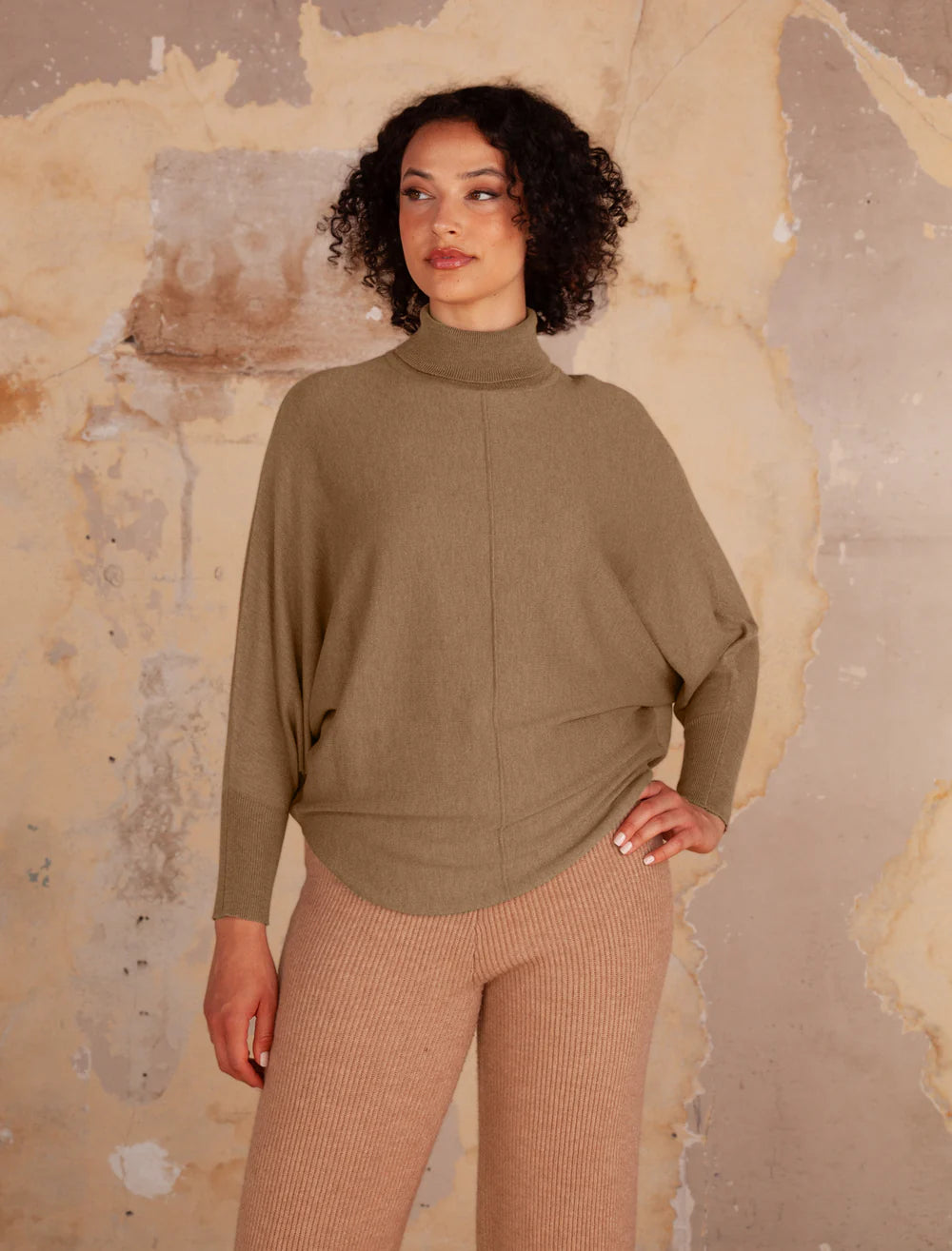 RYU LIN TURLENECK WARM SPICE