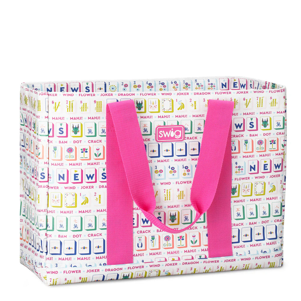 MAHJONG JUMBO TOTE