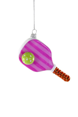 PIKLEBALL PINK ORNAMENT