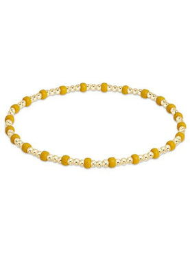 GAMEDAY HOPE GOLD SINCERITY BRACELET GOLDEN YELLOW
