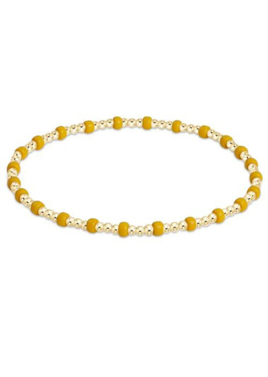 GAMEDAY HOPE GOLD SINCERITY BRACELET GOLDEN YELLOW