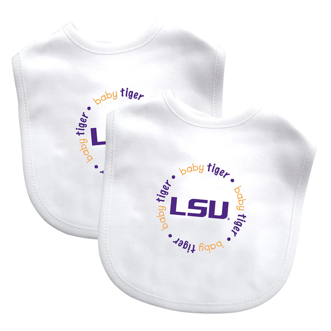 LSU BABY BIBS 2 PACK