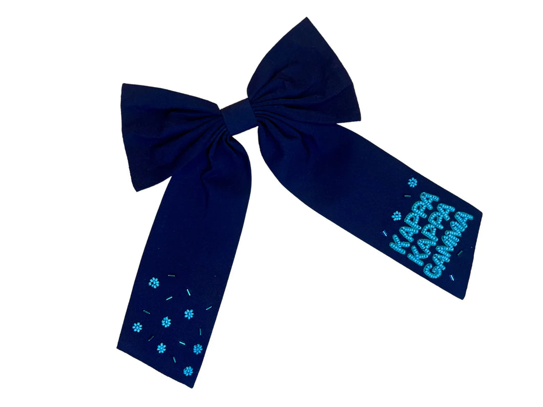 KAPPA KAPPA GAMMA HAIR BOW