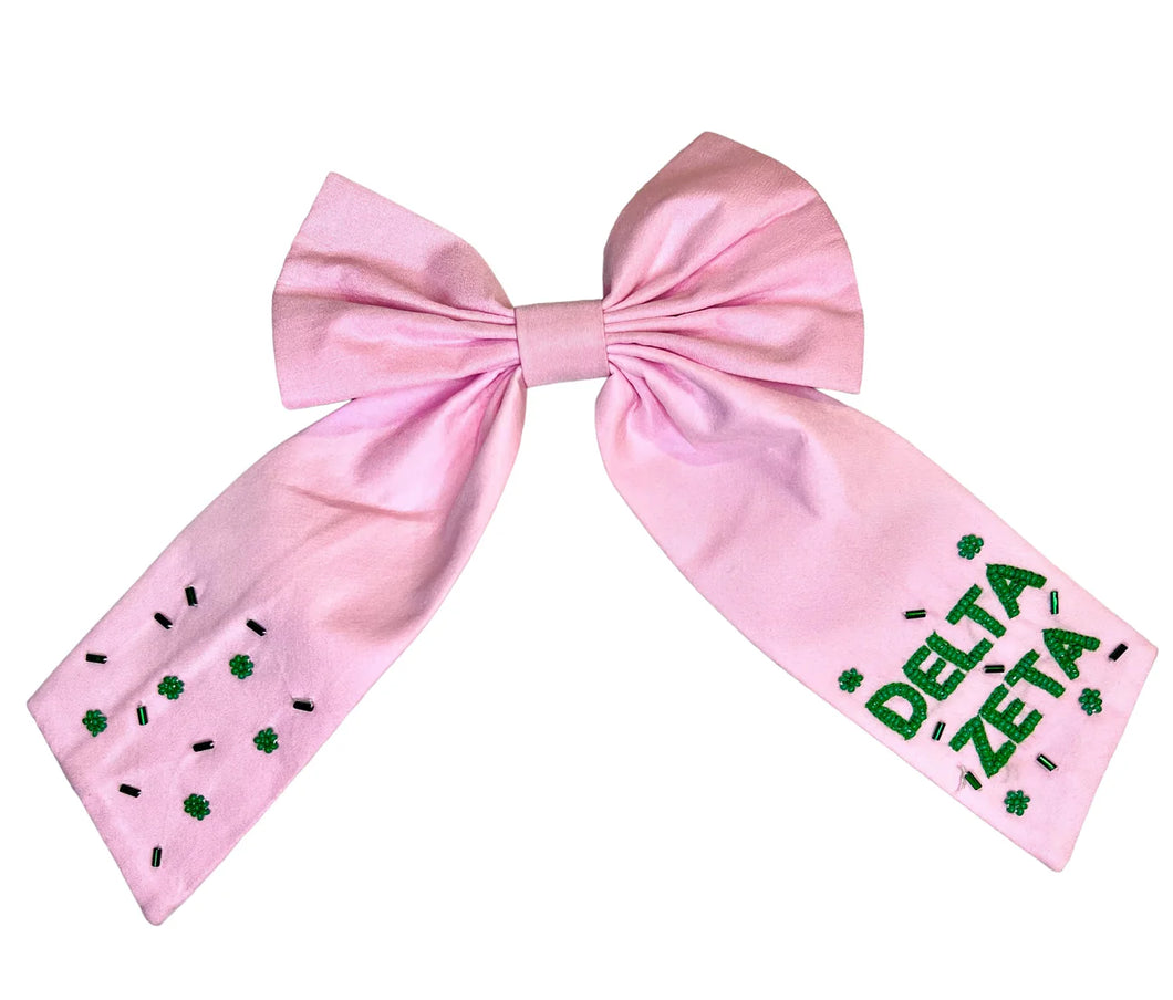 DELTA ZETA HAIR BOW