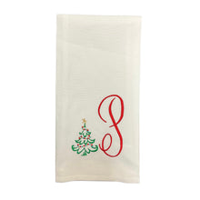 TREE WITH INITIAL TOWEL