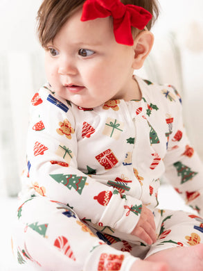 BABY CHRISTMAS MORNING PJ SET