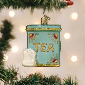 TEA TIN ORNAMENT