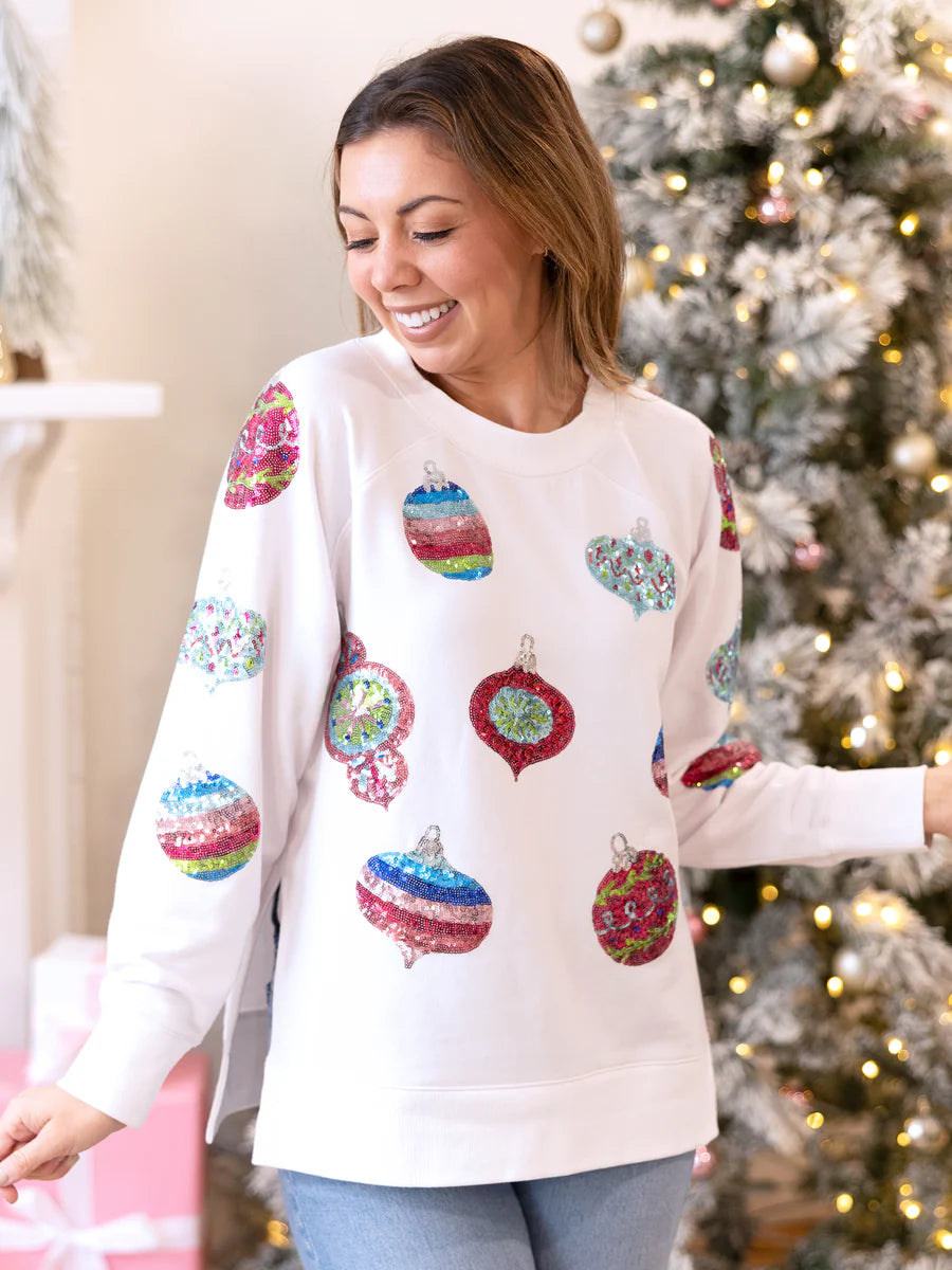 KATIE ORNAMENTS SWEATSHIRT