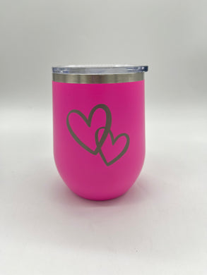 HEARTS STAINLESS STEEL STEMLESS