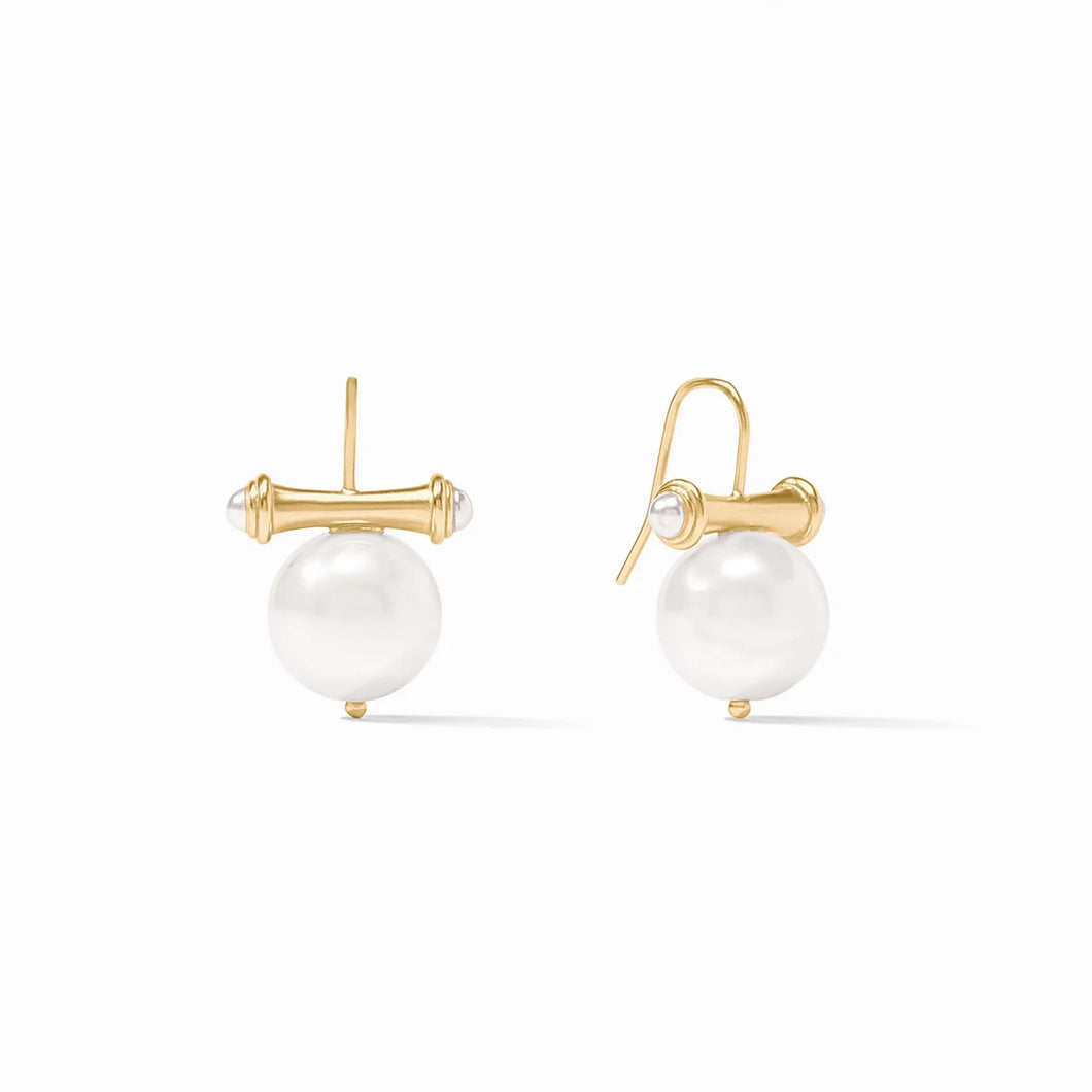 BAMBOO PEARL EARRING