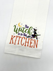 WITCH IS IN THE KITCHEN TOWEL