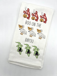 BOO ON THE BAYOU TOWEL