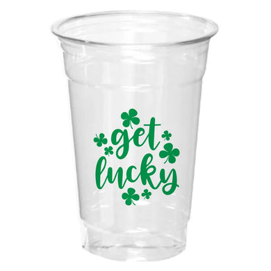 GET LUCKY PLASTIC CUPS
