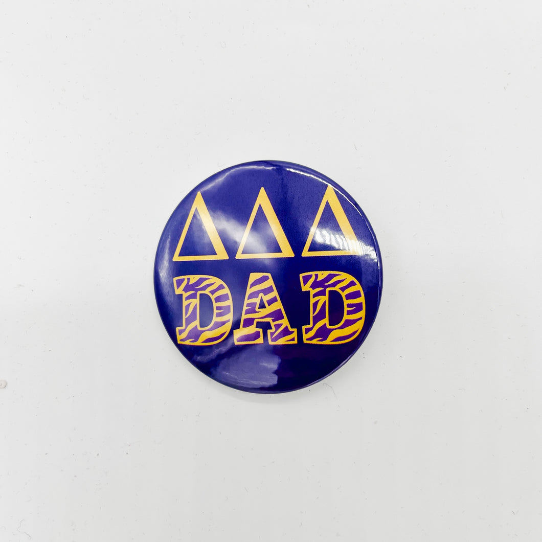 DELTA DELTA DELTA DAD BUTTON