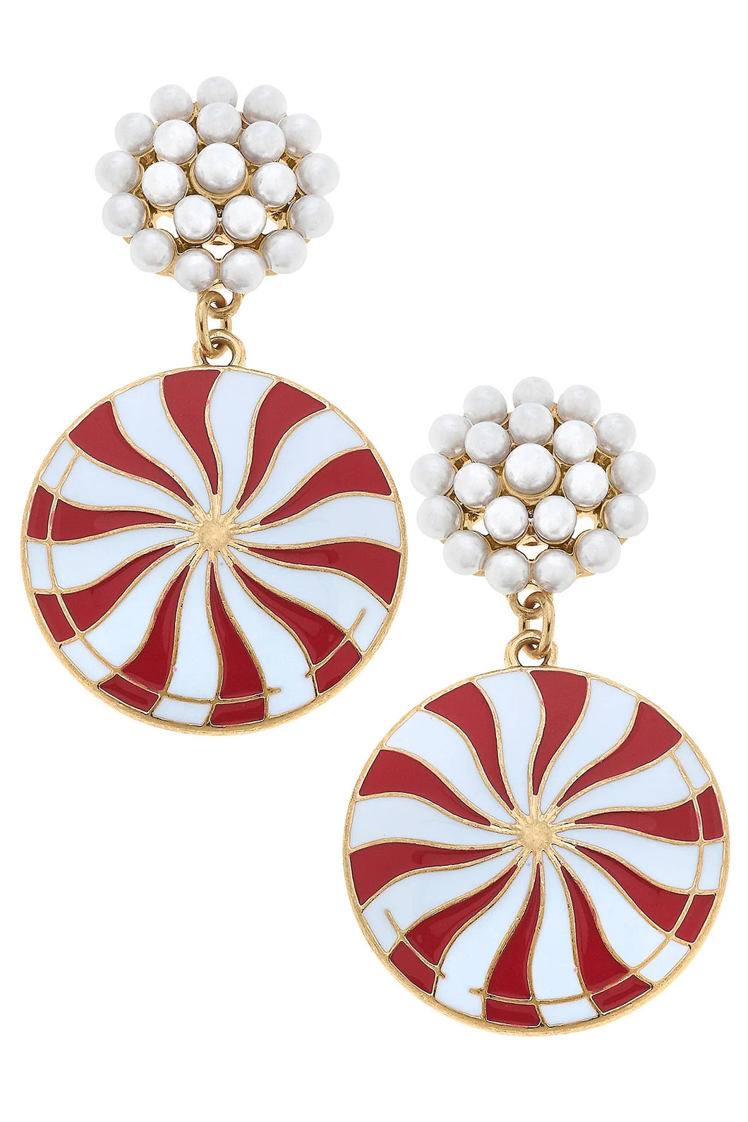 PEPPERMINT EARRINGS