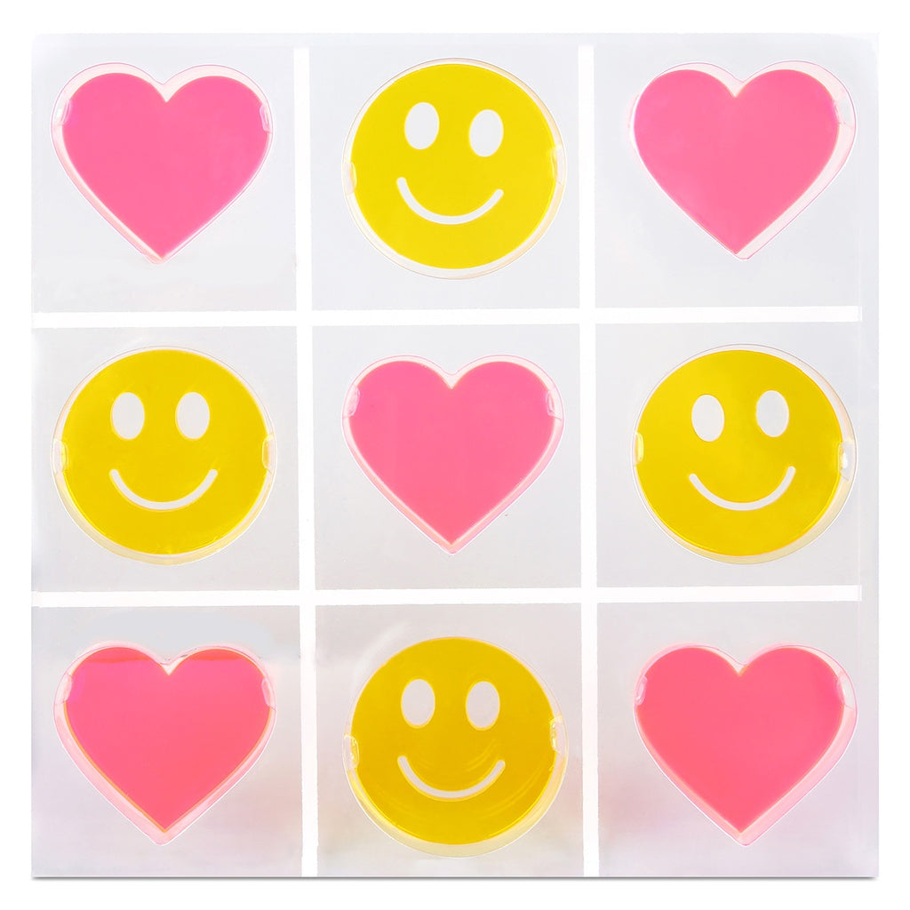 HAPPY LUCITE TIC TAC TOE