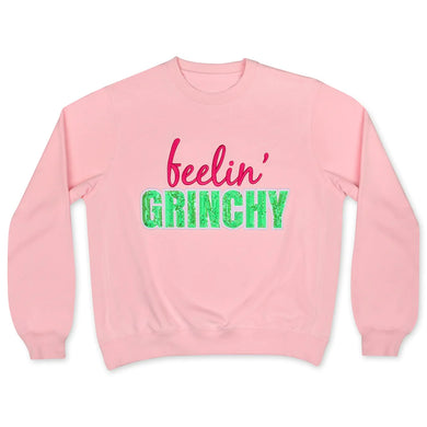 CHILDRENS FEELIN GRINCHY SWEAT SHIRT