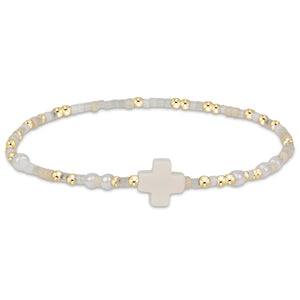 HOPE UNWRITTEN SIGNATURE CROSS BRACELET CALL ME ON MY SHELLPHONE