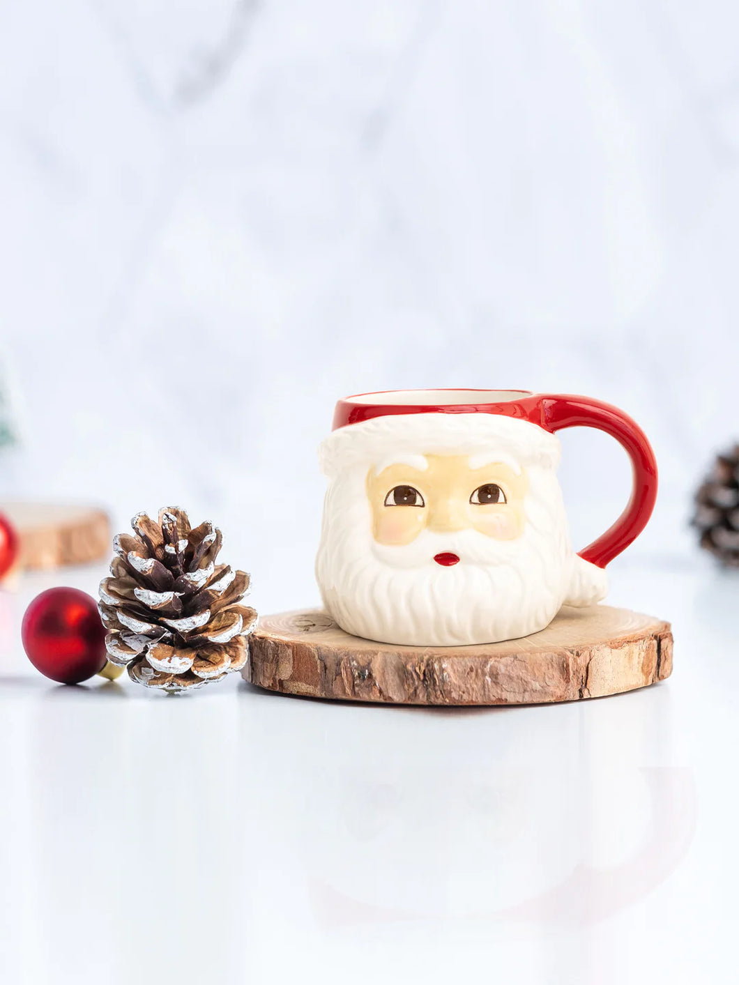 SANTA SCULPTED MUG