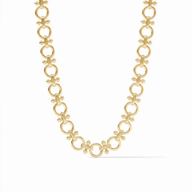 BAMBOO LINK NECKLACE GOLD
