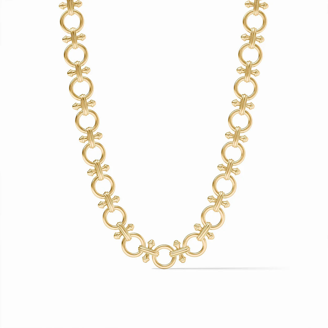 BAMBOO LINK NECKLACE GOLD