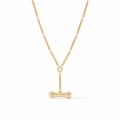 BAMBOO DELICATE NECKLACE PEARL